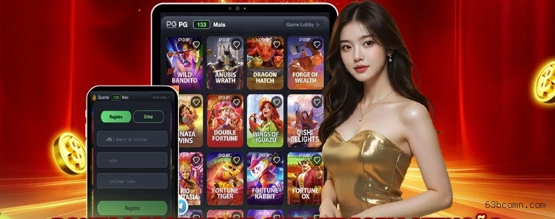 App Mobile 63B.com - Jogue em Qualquer Lugar no Seu Smartphone
